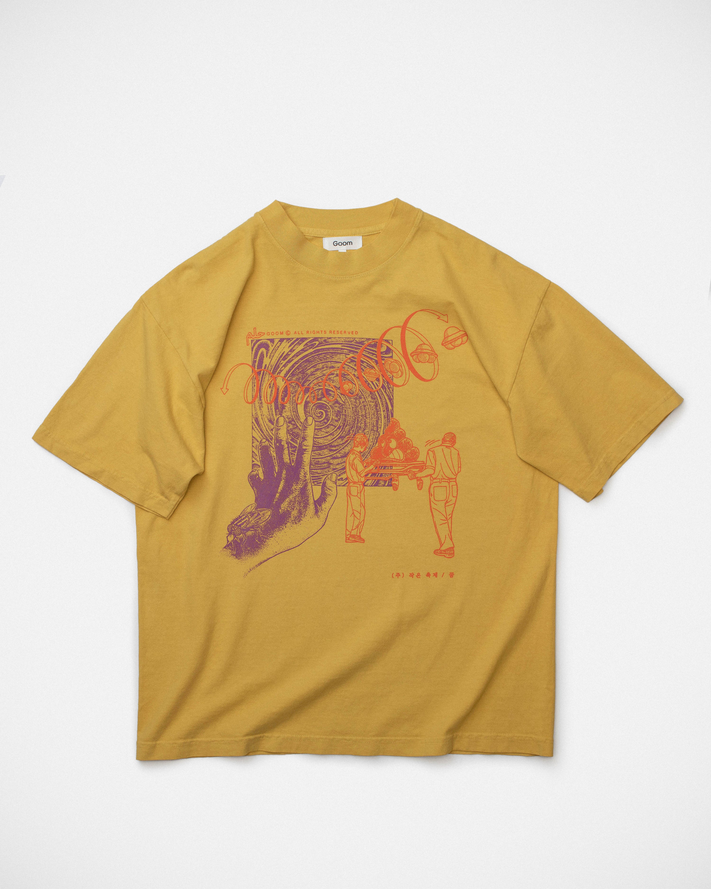 Hand A Tee - Mustard