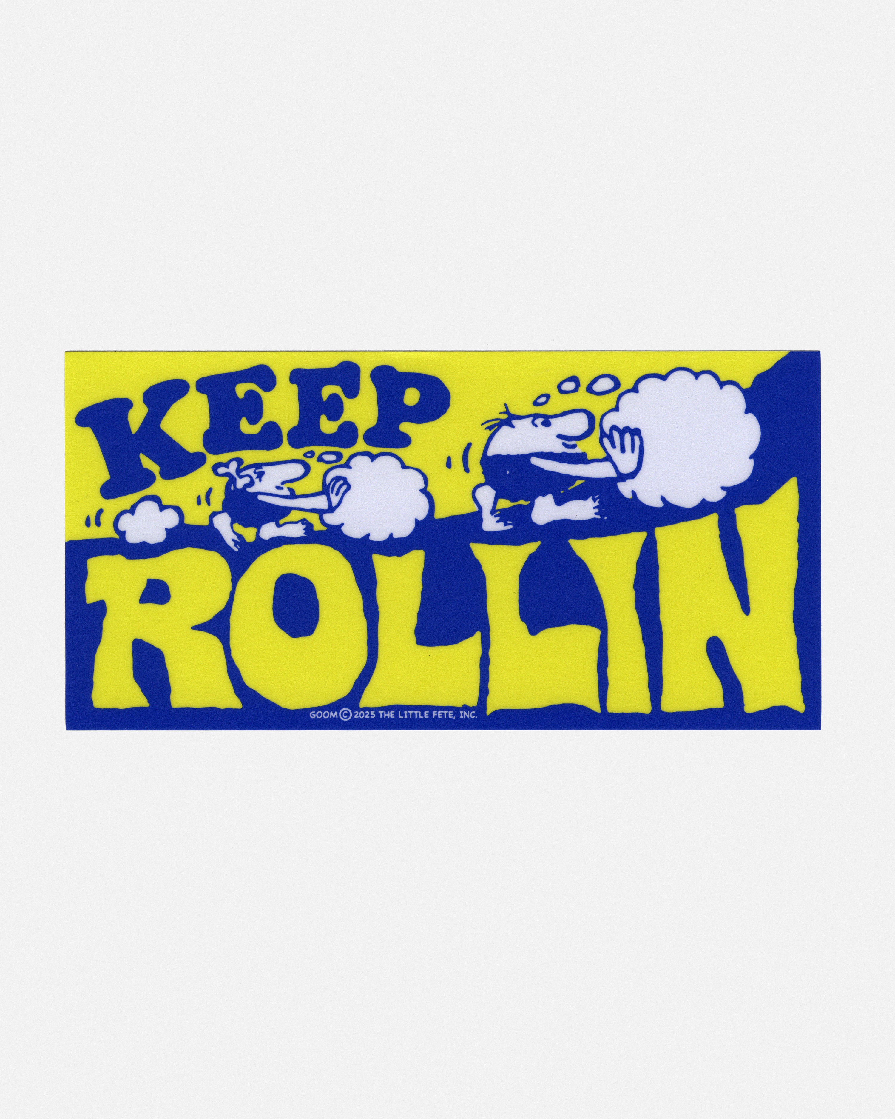 Keep Rollin Bumper Sticker