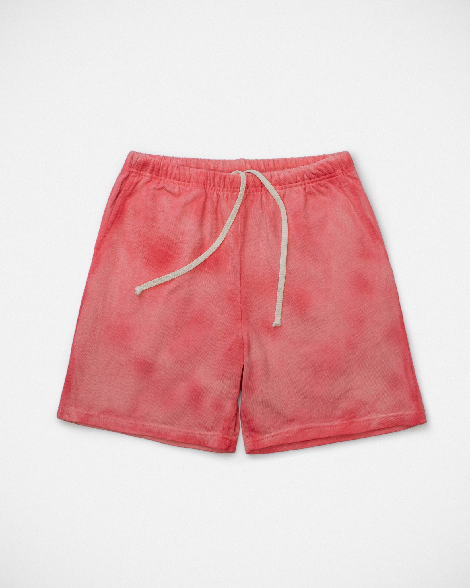Gym Shorts - Sun faded Red