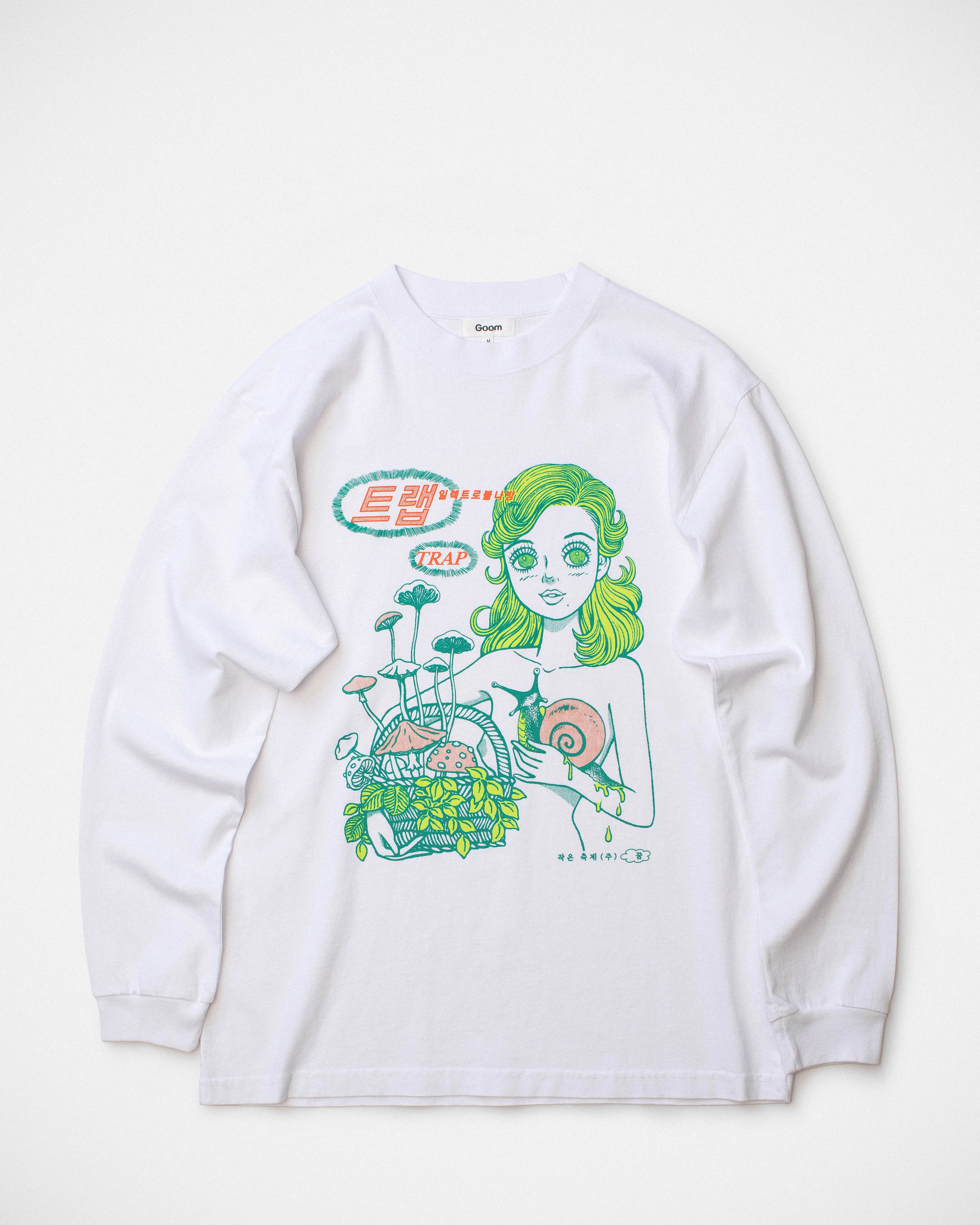 Trap LS Tee - Optic White