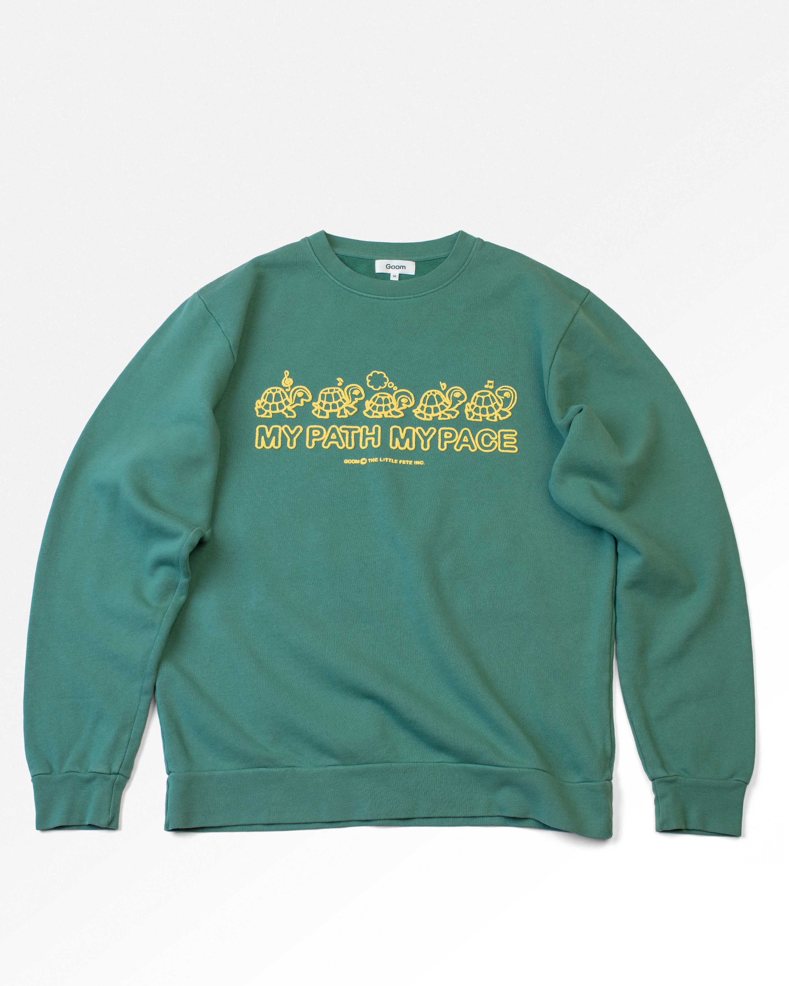 Turtle-ly Awesome V1.5 Sweatshirt- Pine Green