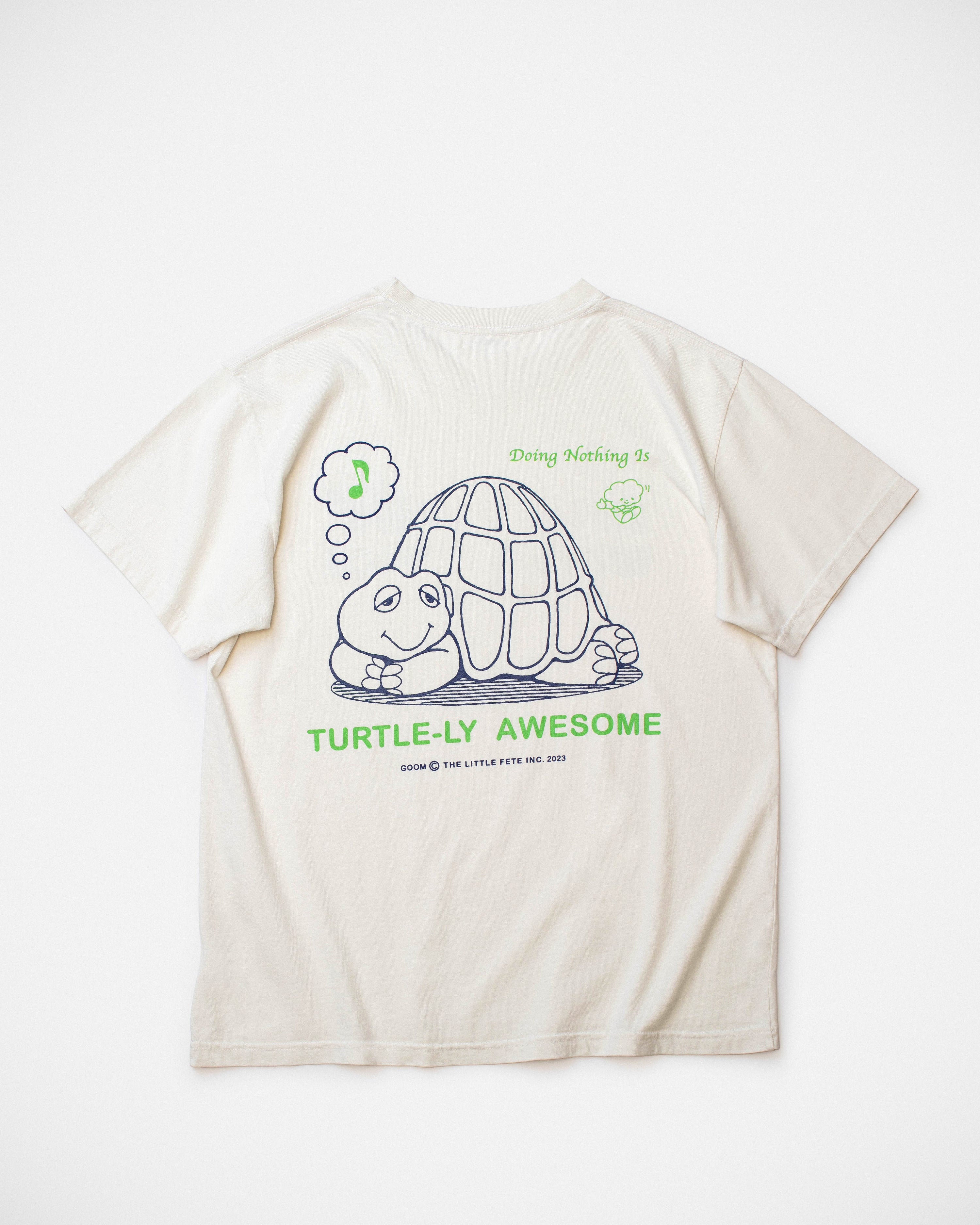 Turtle-ly Awesome Tee - Egret